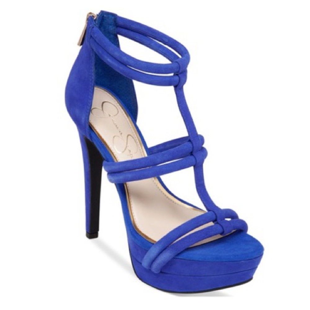 Jessica Simpson Solena T-strap platform sandals